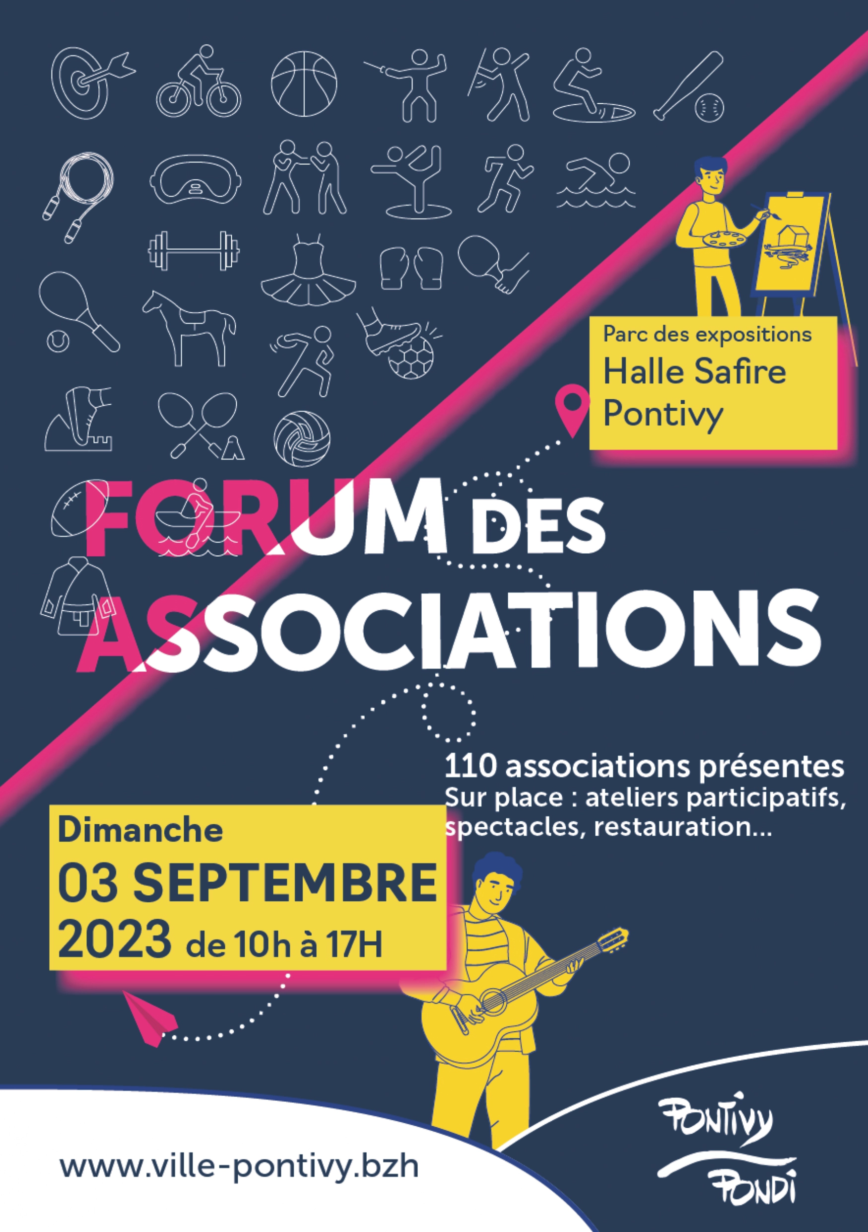 flyer forum associations pontivy 2023